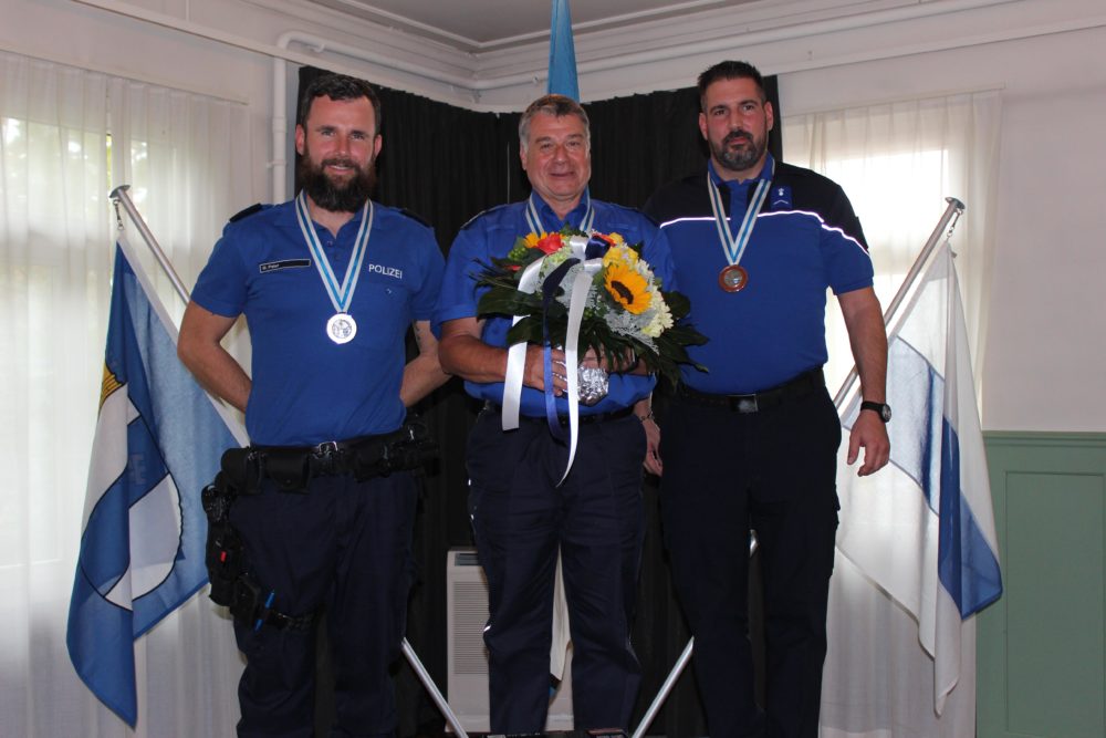 Polizeifernschiessen Siegerfoto Gewehr